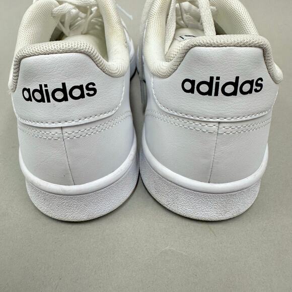 Adidas Grand Court Sneakers in Cloud White / Core Black Men's Size 8 - Picture 10 of 16